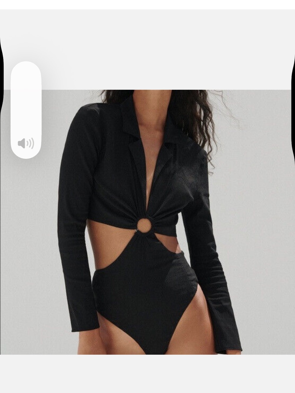 Zara Cutout Bodysuit